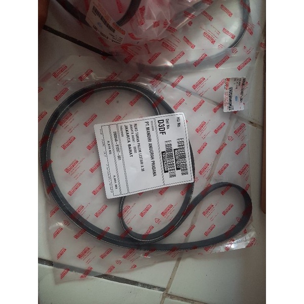 Fan belt fanbelt tali kipas avanza xenia 2012 2013 2014 2015 ori