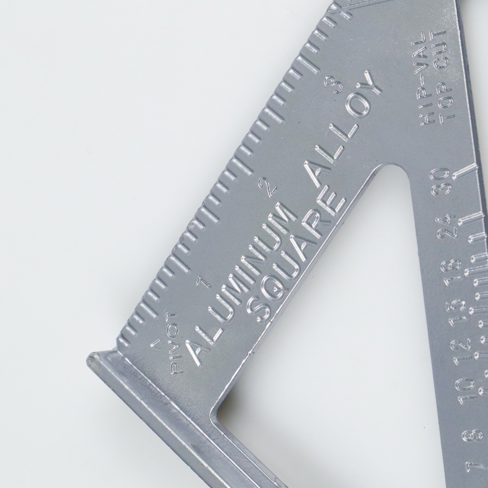 Penggaris Siku Mistar Triangle Ruler Aluminium - VK18