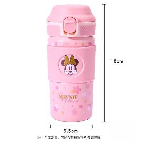 tumbler botol minum anak square Tritan BPA Free donald mickey minnie cars frozen hello kitty spiderman lotso sedotan tutup 3D