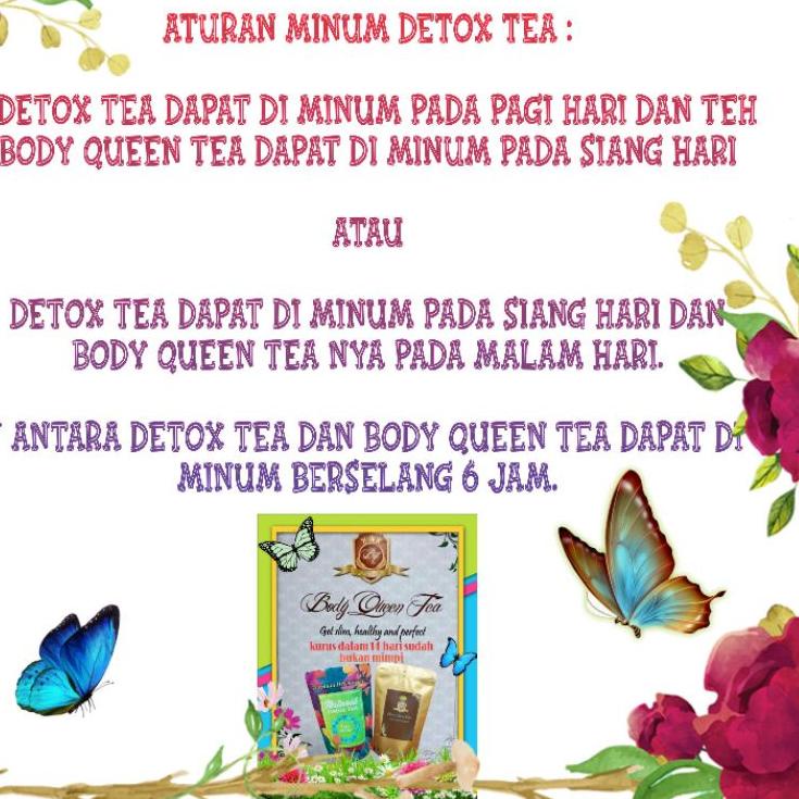 

d5❄Bayar Di Tempat body queen tea plus TEH DETOX /TEH HERBAL/TEH BODY 89 ❄