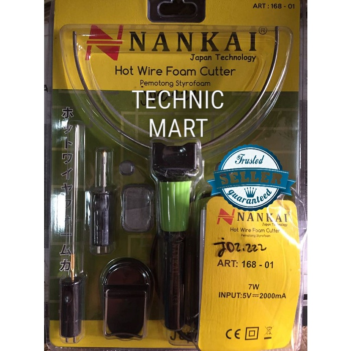 

Produk Alat Pemotong Styrofoam / Gabus 3 In 1 Merek Nankai Promo