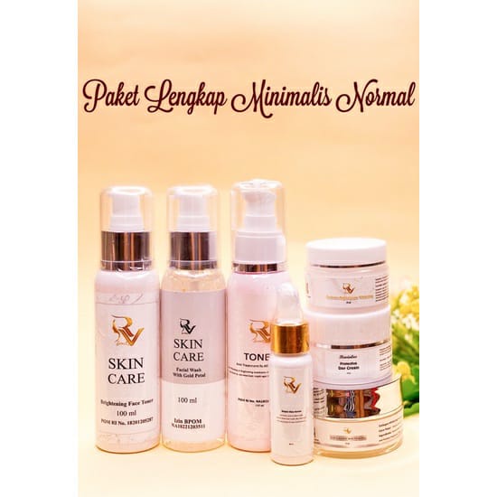 Paket Lengkap Minimalis Whitening Glowing by RV Skincare