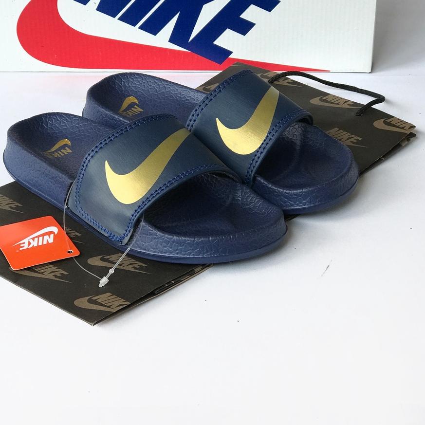 Paling Murah Sandal Anak Cowok Cewek Nike_Benassi Original Premium Sandal Selop Kids Terbaru populer