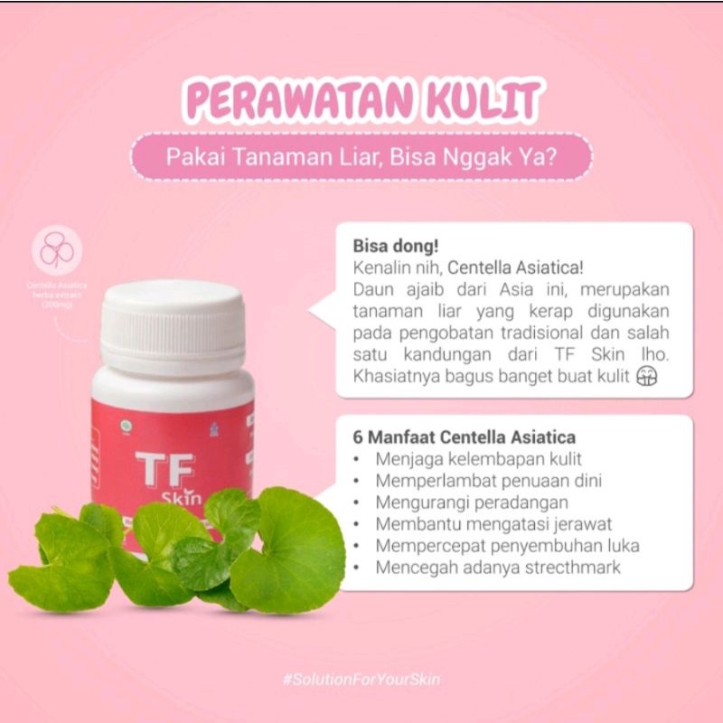 TF BEAUTY WHITE/TF SKIN BEAUTE BOOST/1 Kemasan ISI 30 KAPSUL