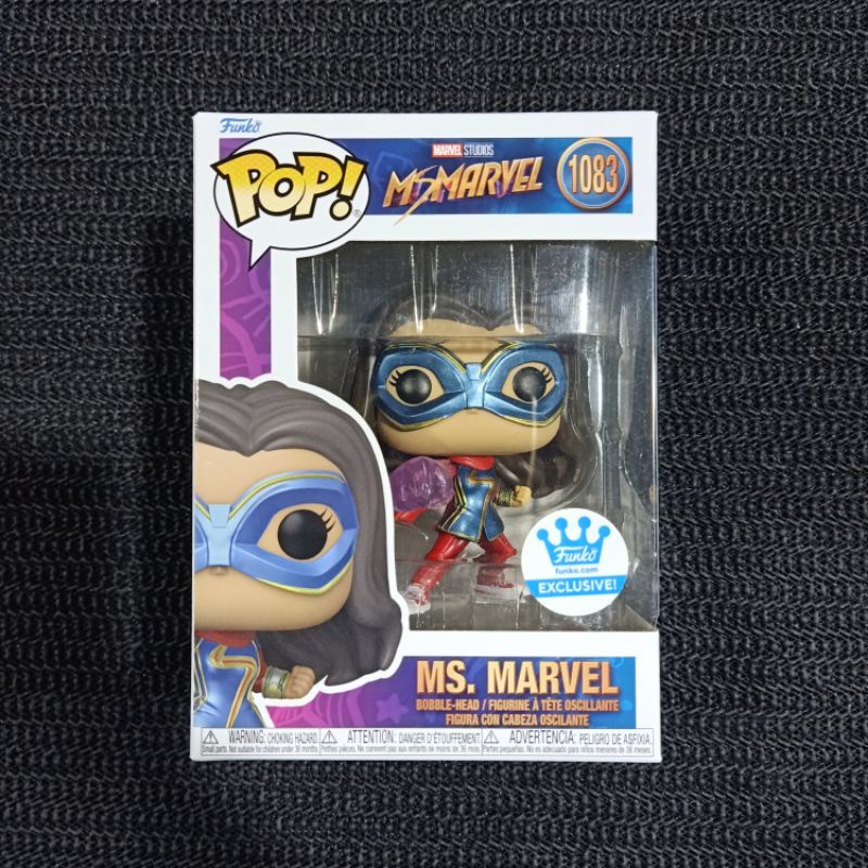 Funko Pop MARVEL STUDIOS MS. MARVEL: MS. MARVEL #1083 (Funko Shop Exclusive)