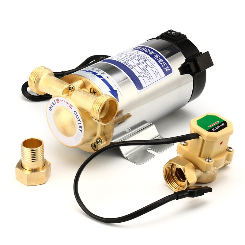 Pompa Pendorong Tekanan Air Booster Pump 100Watt Mesin Pompa Otomatis