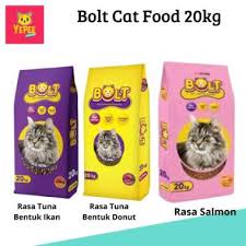 BOLT makanan kucing 800 Gr kering CAT FOOD