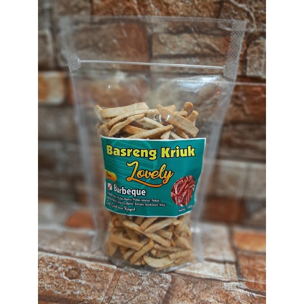 

Basreng kriuk barbeque / Baso goreng 100gram / Basreng enak gurih