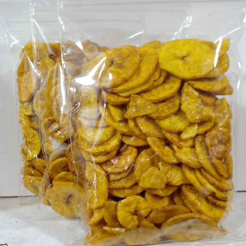 

Keripik Pisang manis koin manis 500gram/pisang manis kuning/pisang koin