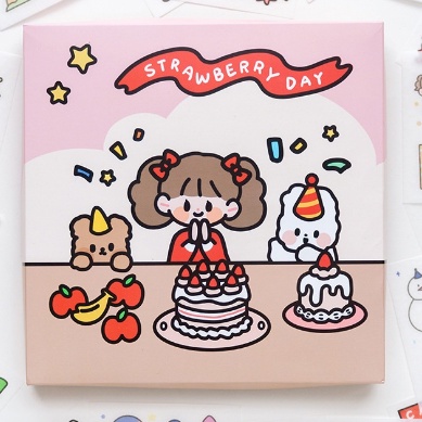 

Paling Popular.. Stiker Box Animal Aesthetic 100 Lembar SCS