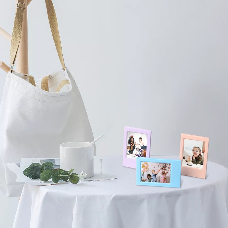 Bingkai Foto Magnetik Kombinasi Warna Untuk Instax Mini Instan