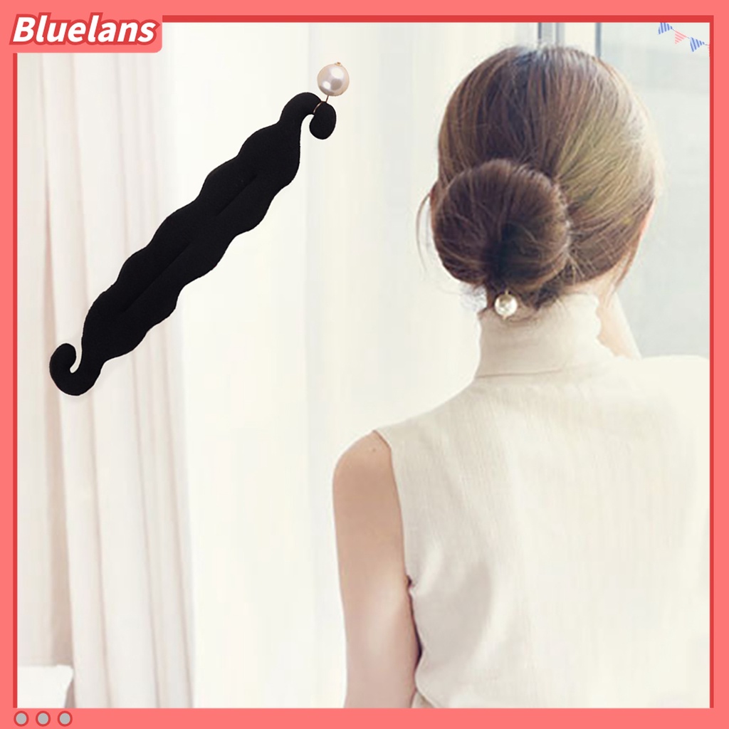 Bluelans Alat Pembuat Bun Twist Flexible Tahan Lama Untuk Rumah