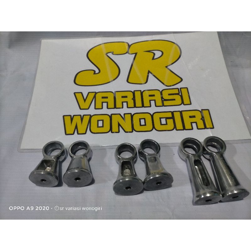 anting skok pangkon shok dudukan shock belakang motor bebek universal drat 12 drat 14