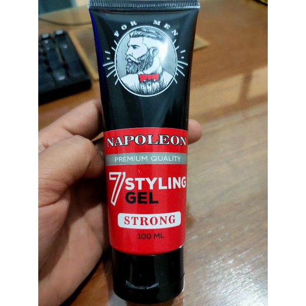 PASTI MURAH - NAPOLEON STYLING GEL PREMIUM QUALITY 100ML - MINYAK RAMBUT - POMADE - PRIA - FOR MEN