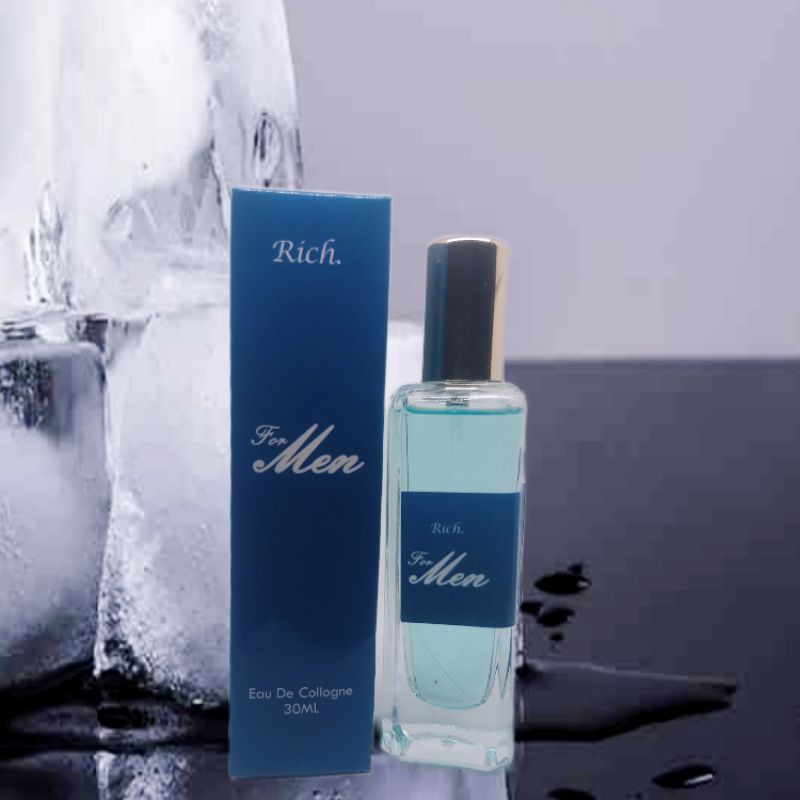 Parfum Rich Man Women Fresh Natural Tahan lama 30ml