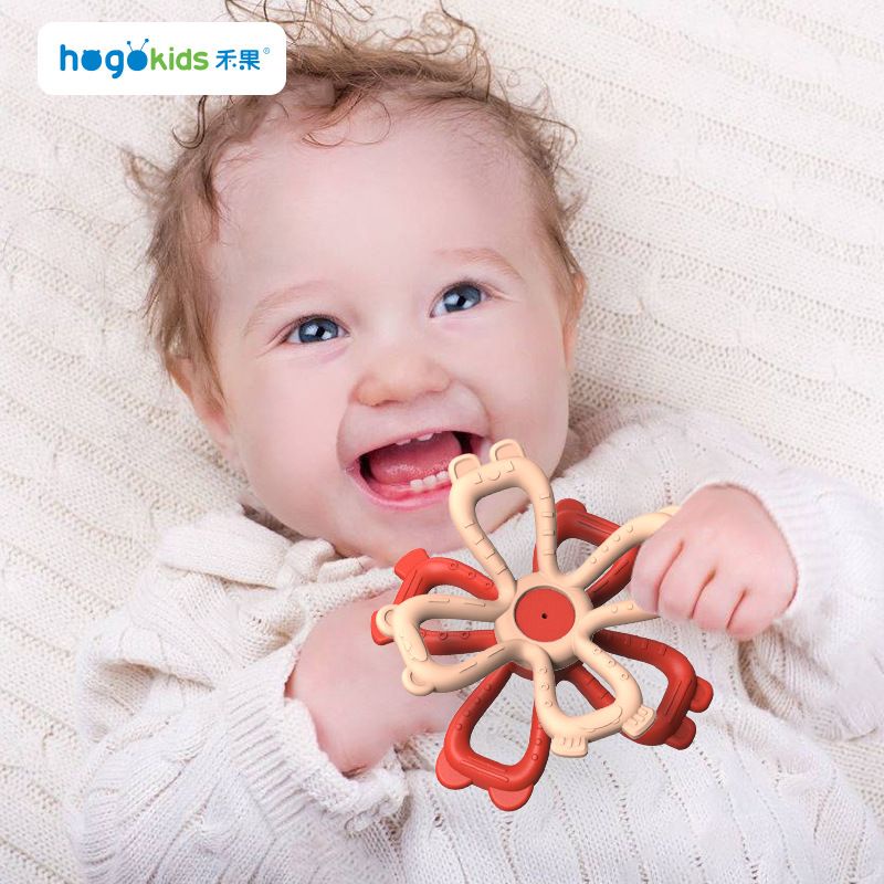 BIANCA - HK Teether Bayi Bentuk Bunga 2 Warna