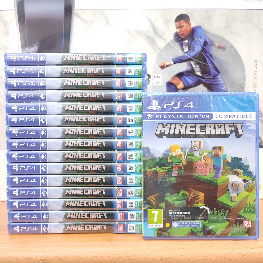 PS4 Minecraft Starter Pack Collection