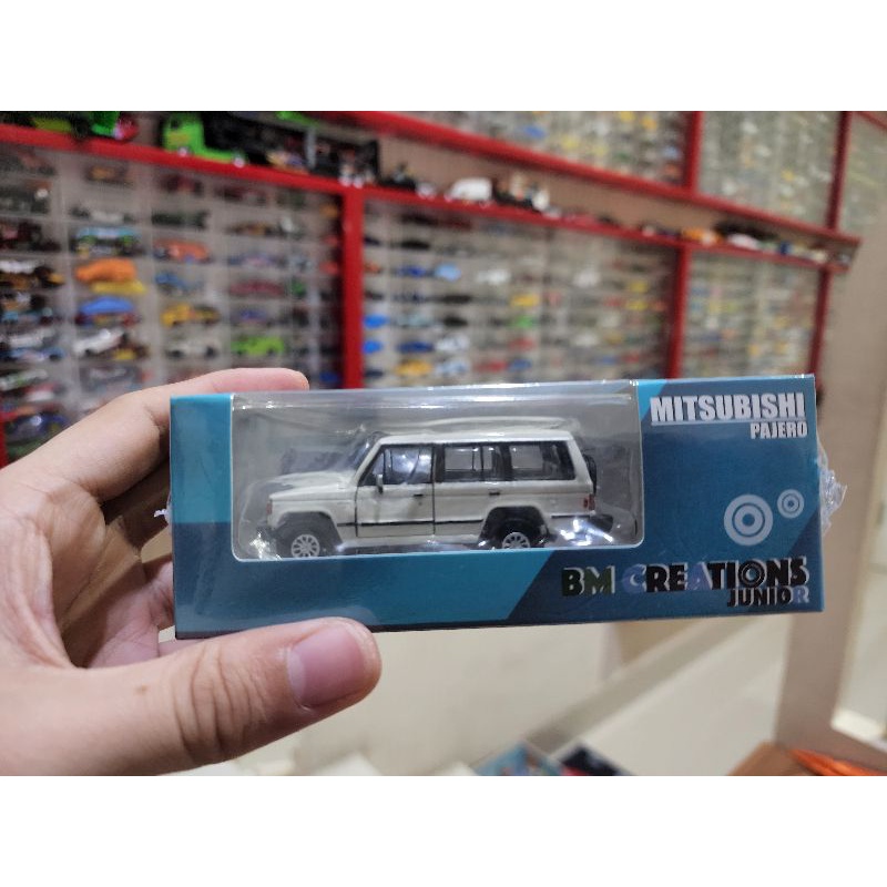 diecast bm creations Mitsubishi pajero 1st gen 1983 ivory