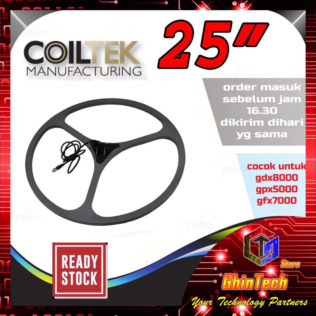 COILTEK 25" KOIL 25 INCH UNTUK GDX8000 GFX7000 GPX5000