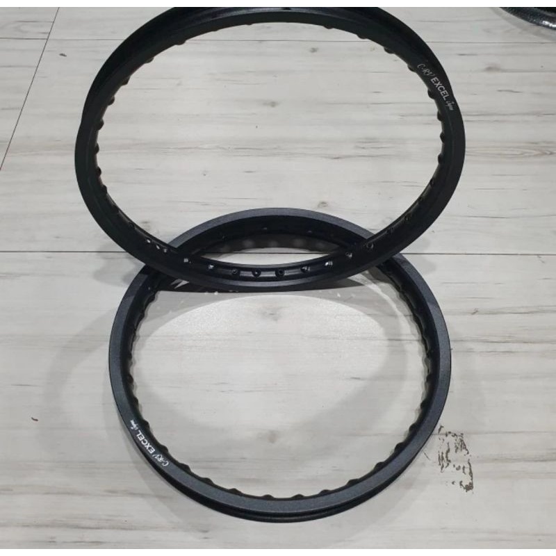 Velg velek pelek veleg lingkar aloy alloy crv ori japan 18 140 160 hitam kulit jeruk doff