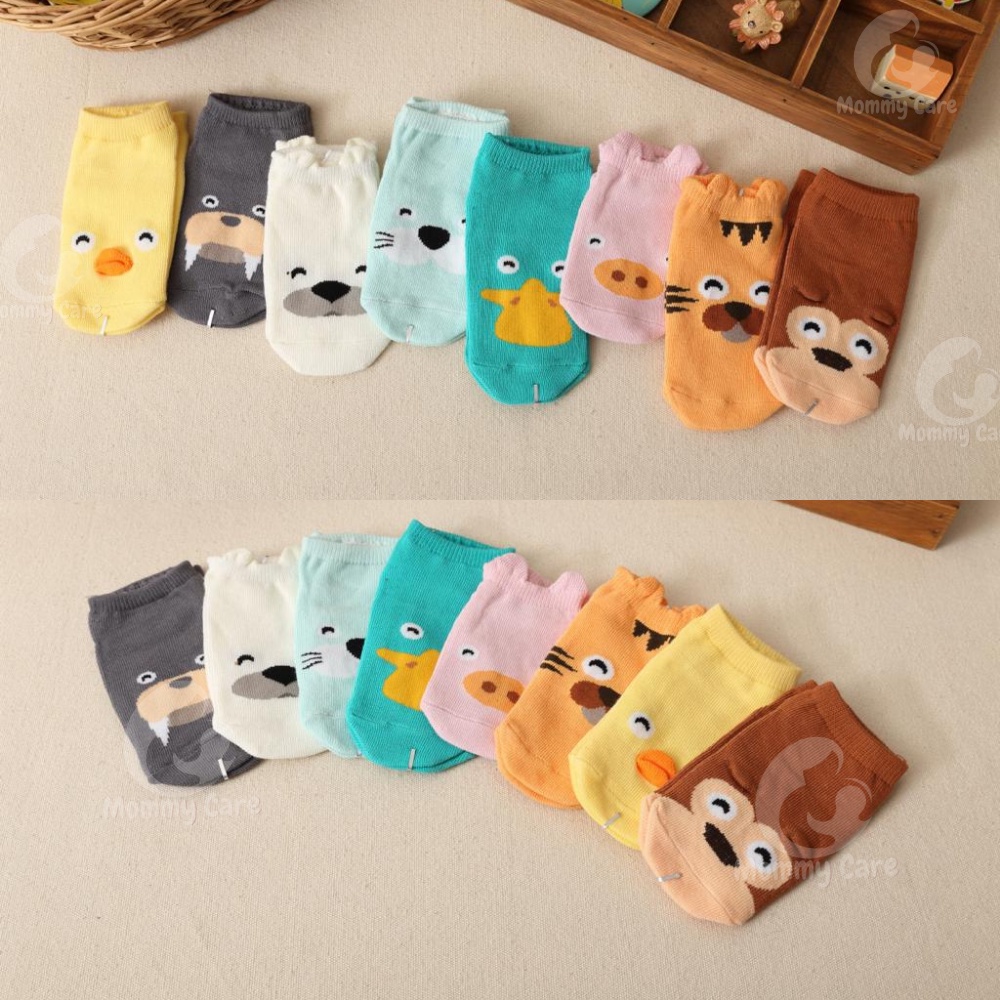 MOMMYCARE KAOS KAKI ANAK BAYI CUTE ANIMAL 3D IMPOR KAOS KAKI KARAKTER PREWALKER ANTI SLIP BABY SOCKS ANIMAL