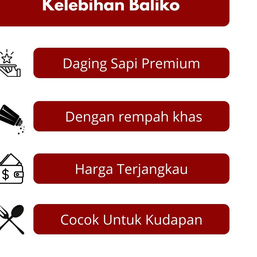 

✨STAR✨ Baliko Kornet Daging Sapi 340gr 