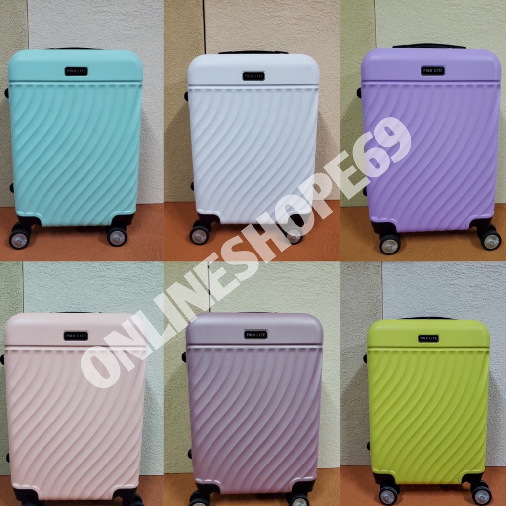 Koper fiber 20inci, Bisa pengiriman instan, koper polo, koper roda empat, koper polo explay, koper 2