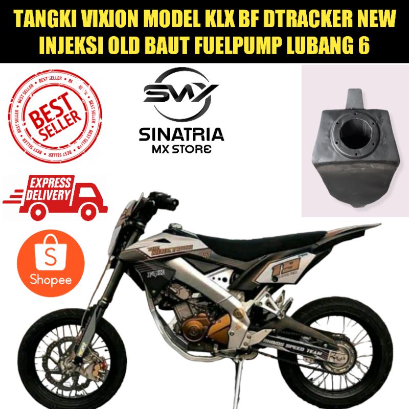 Jual Tangki Klx Bf Dtracker Pnp Vixion Custom Injeksi Fuelpump Old New