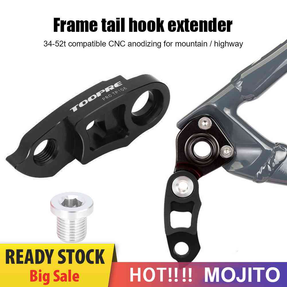 Hanger Extender Derailleur Belakang Sepeda Bahan Aluminum Alloy Untuk Freewheel 34T-52T