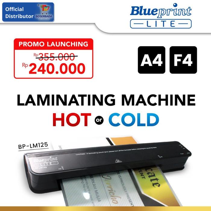 

BLUEPRINT LITE - Mesin Laminating / Laminator LM125 A4 F4 - Hot & Cold