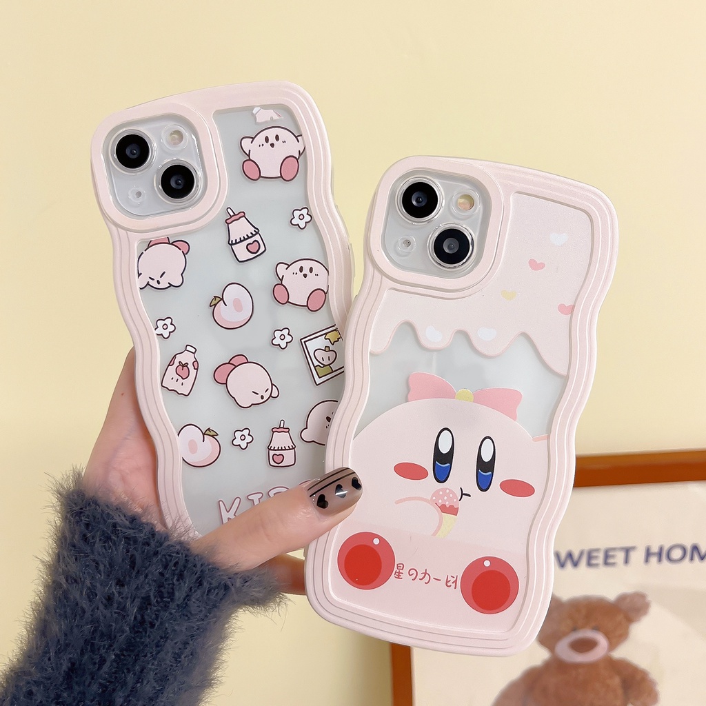 Soft Case TPU Motif Kartun Kirby Untuk Samsung A04E A04 A12 A32 A04s A03 A13 A50 A50S A03s A53 A51 A11 A31 A21s A22 A23 A33S A52 Apr