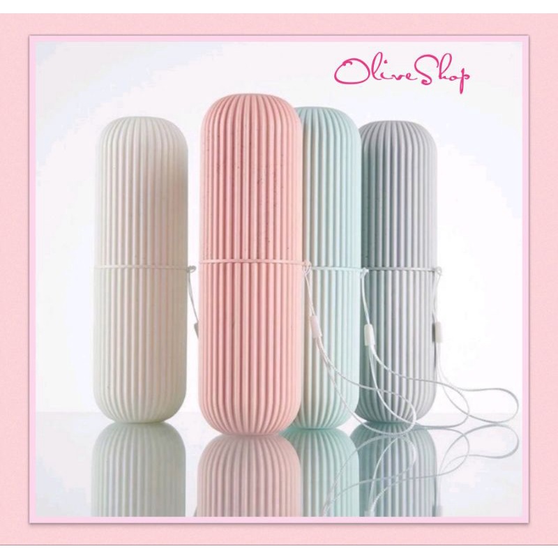 OliveShop ❤️ Kotak Sikat Gigi Tootbrush Case Travel Portable