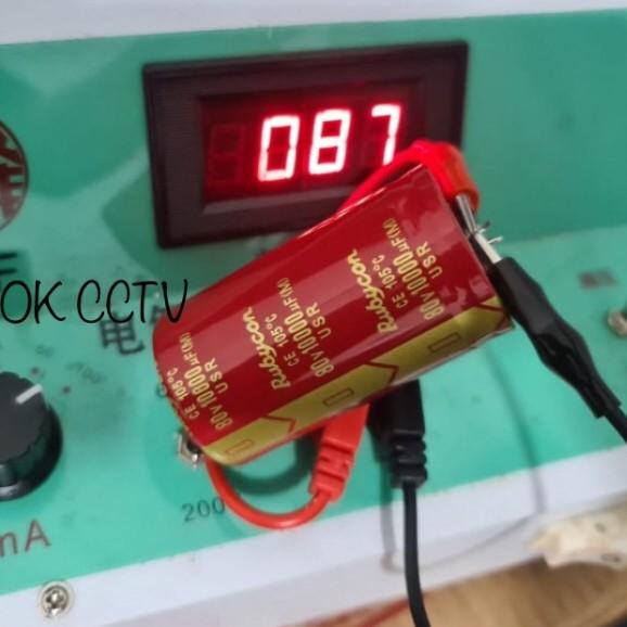 ELCO RUBICON RED JAPAN 10000uf 80v