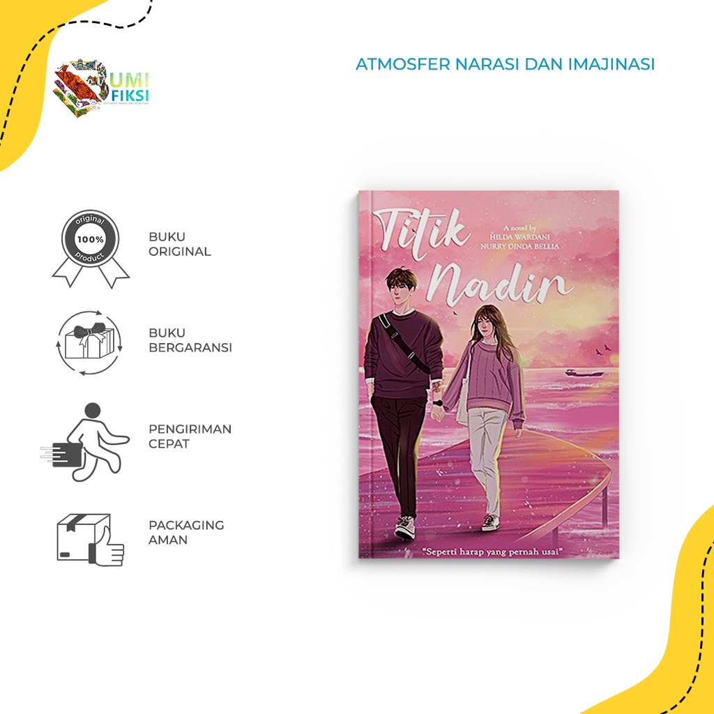Buku Novel - Titik Nadir - Hilda W. - Penerbit AKAD - Bumifiksi