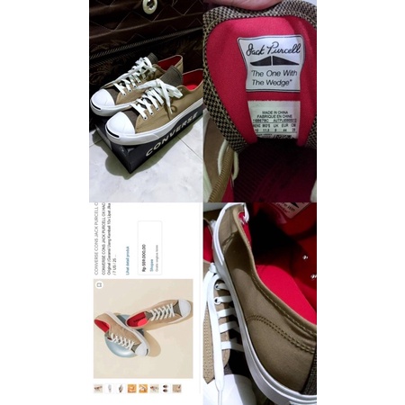 Converse Jack Purcell Gold Standard Ox Nomad Khaki