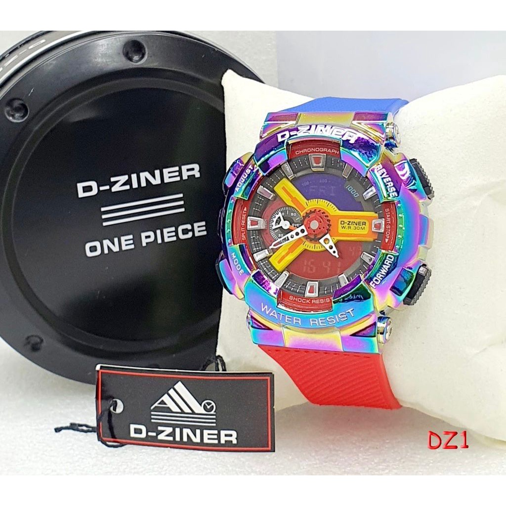 JAM TANGAN PRIA DZINER 8295 D-ZINER 8295 ORIGINAL ANTI AIR