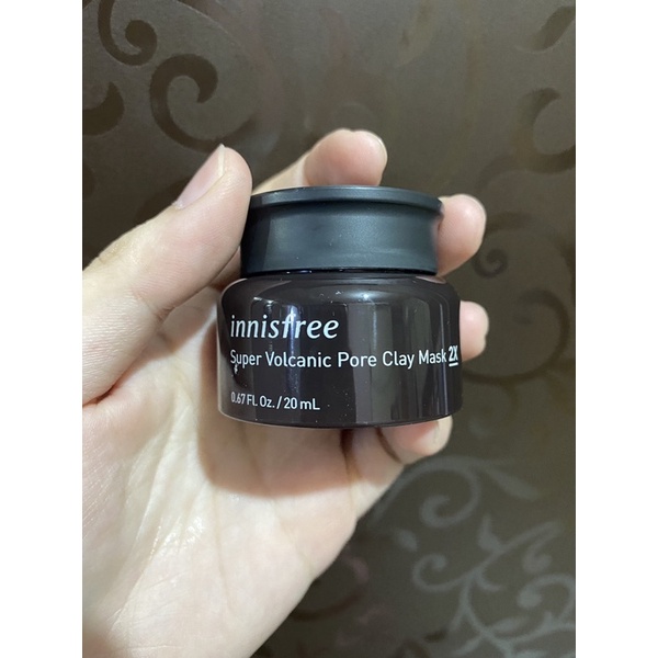Preloved Innisfree Super Volcanic Pore Clay Mask 2X 20 ml