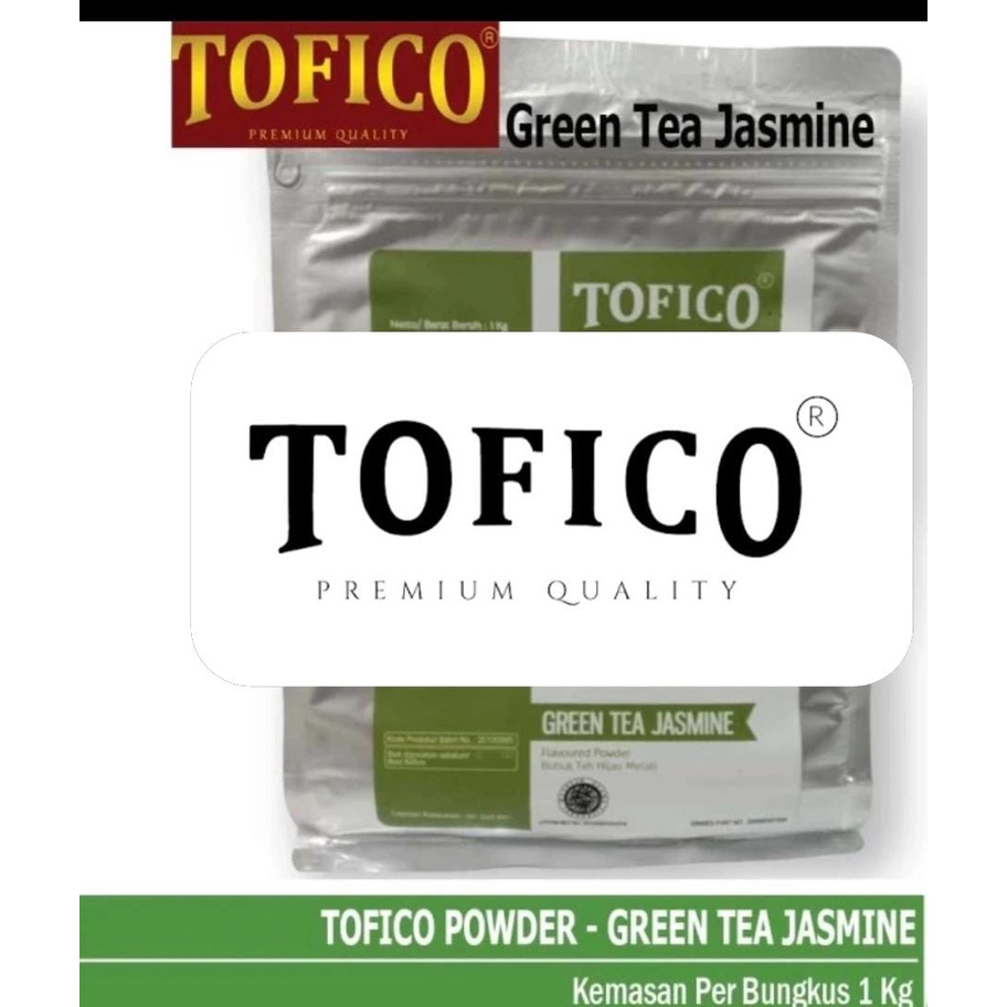 

Tofico Green Tea Jasmine Premium Powder ( Jasumin Matcha ) - 1kg