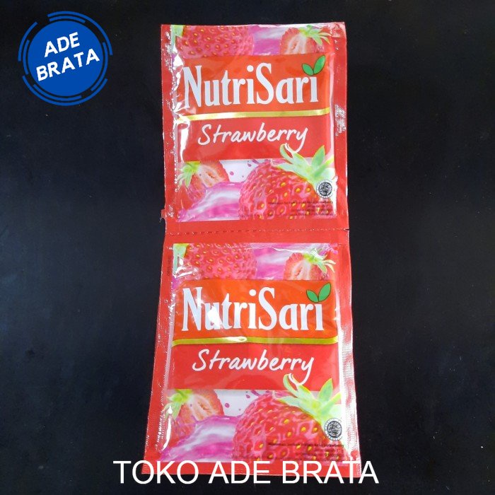 

nutrisari strawberry sachet 10x11gr