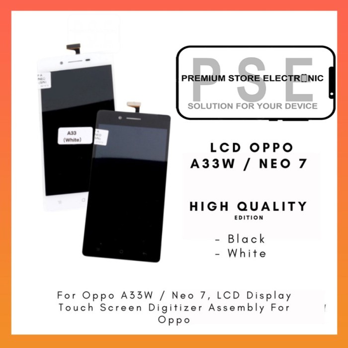 LCD Oppo A33W / LCD Neo 7 Fullset Touchscreen - Kompatibel Oppo