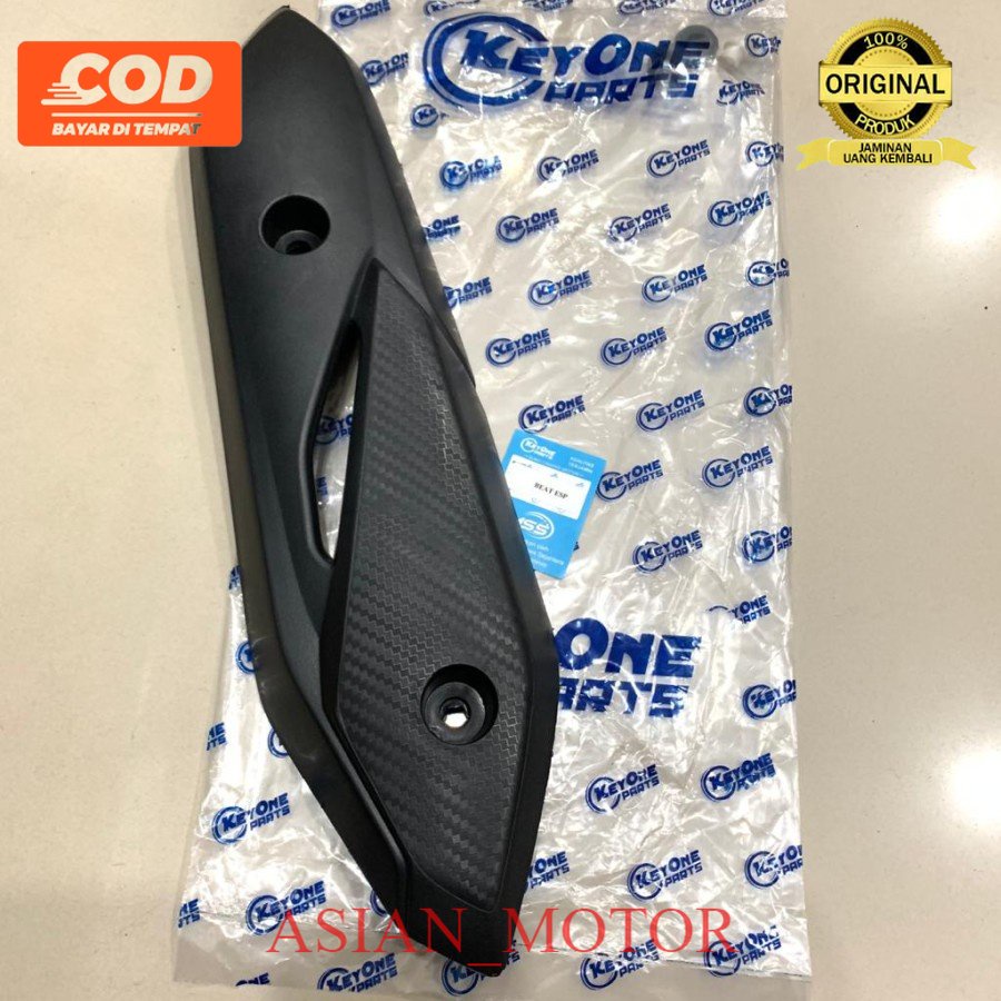 FARIASI MOTOR Cover Knalpot BEAT FI ESP 2017 Tameng Knalpot BEAT FI ESP VARIASI SPAREPART