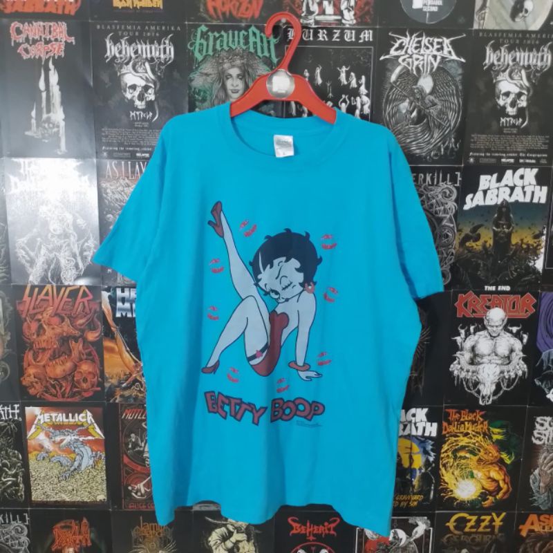 kaos betty boop second