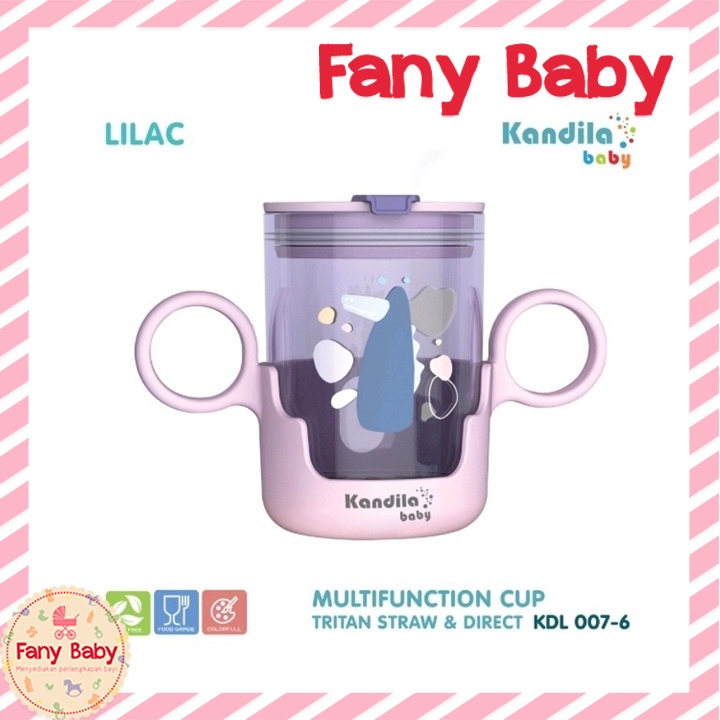 KANDILA BABY MULTIFUNCTION CUP TRITAN STRAW &amp; DIRECT / KDL007-6