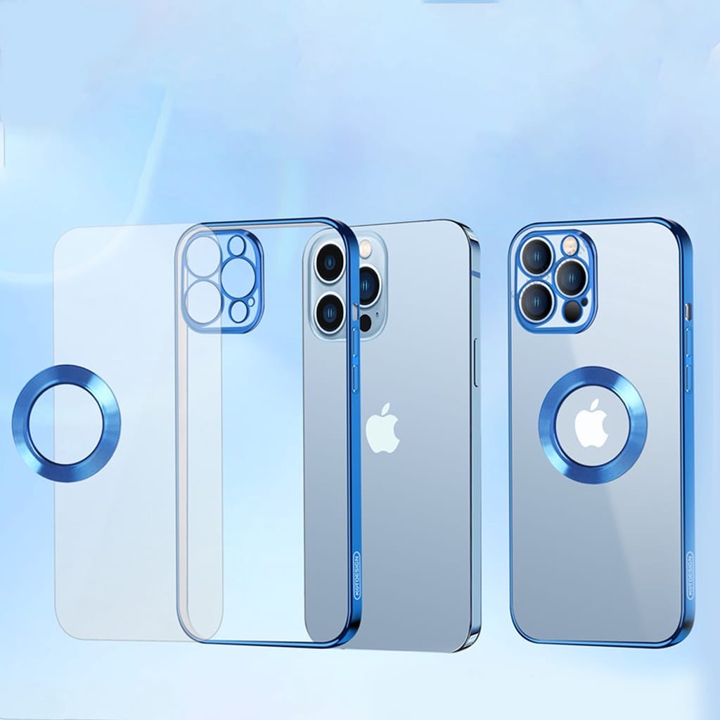 ELECTROPLATING HOLE LOGO CASE IPHONE 11 PROMAX 11 PRO 11 X XR XSMAX XS LIST CHROME LOGO FULL PROTECTOR CAMERA