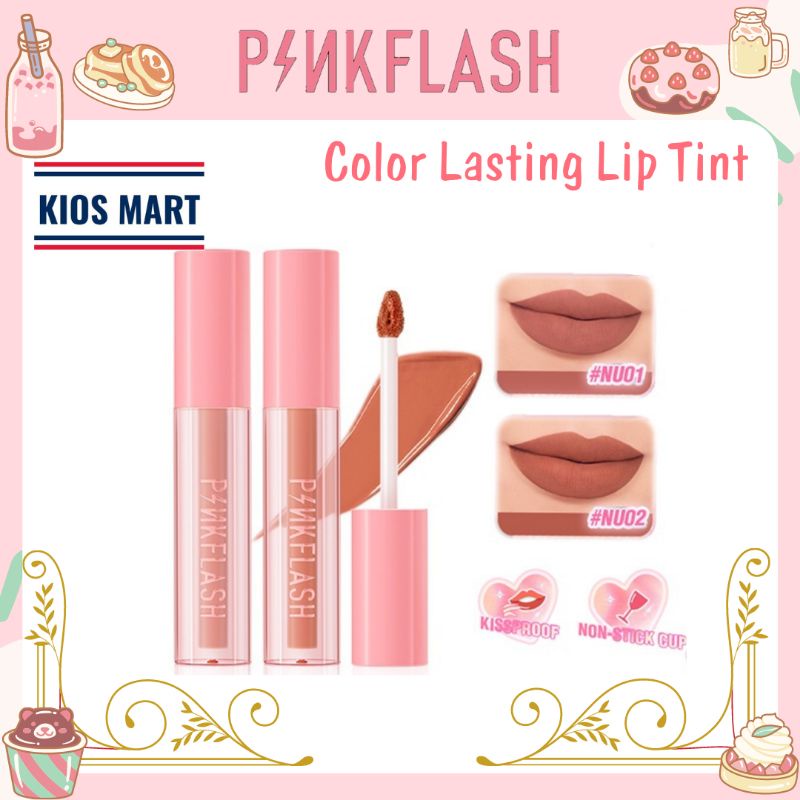 Pinkflash Color Lasting Lip Tint | Liptint | Lipstick | Lip Matte