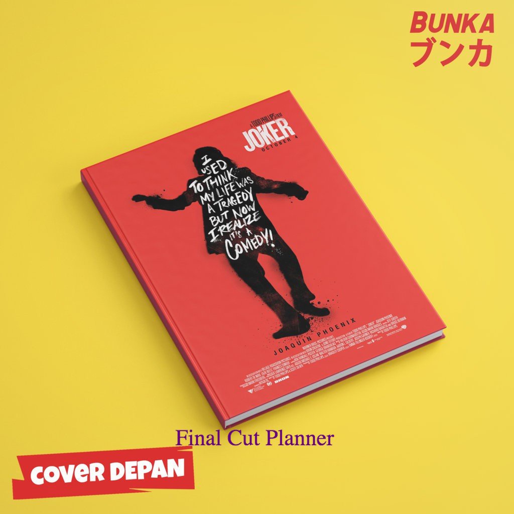 

Notebook Joker Hardcover A5 Buku Tulis Catatan Note Agenda Planner Jurnal .