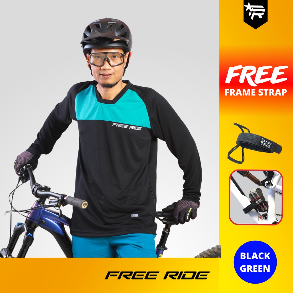 Jersey Sepeda Mtb Roadbike Pria Wanita Baju Gowes Lengan Panjang Murah