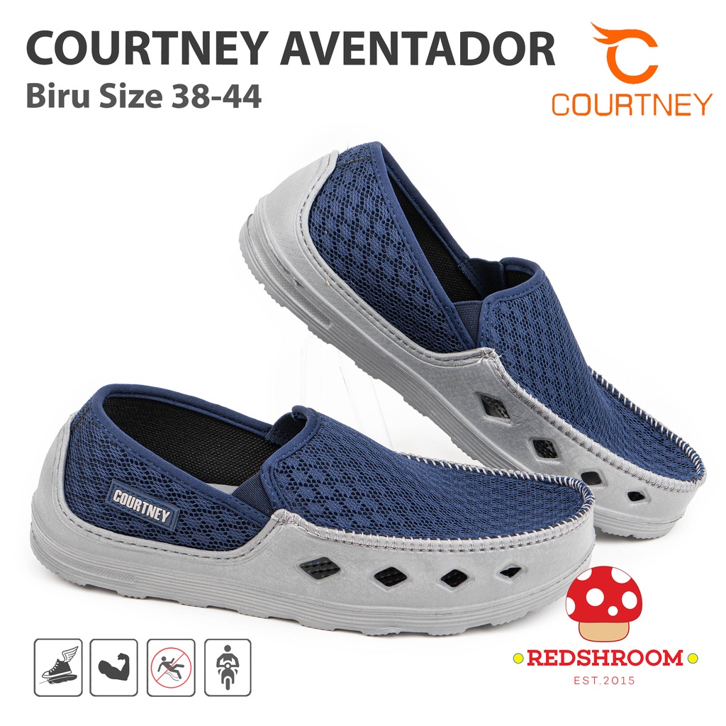 Sepatu Ardiles Courtney AVENTADOR BIRU - Fashion Casual Pria