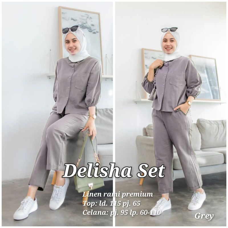 DELISHA SETELAN TERBARU