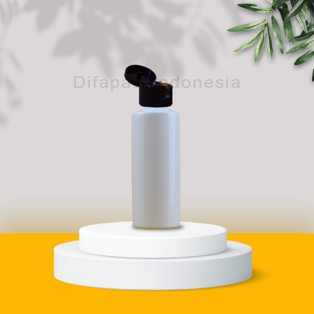 Botol RF 100ml fliptop hitam putih